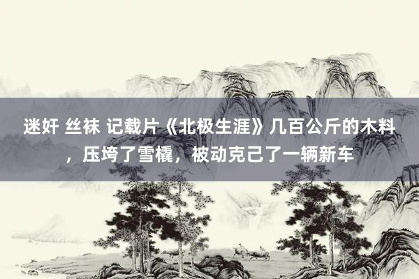 迷奸 丝袜 记载片《北极生涯》几百公斤的木料，压垮了雪橇，被动克己了一辆新车